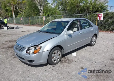 2006 Kia Spectra Ex/Lx/Sx из США, поврежденный, VIN KNAFE121765327124